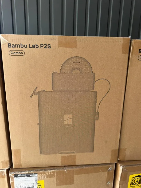Bambu Lab P2S Combo в заводской коробке, новая европейская версия