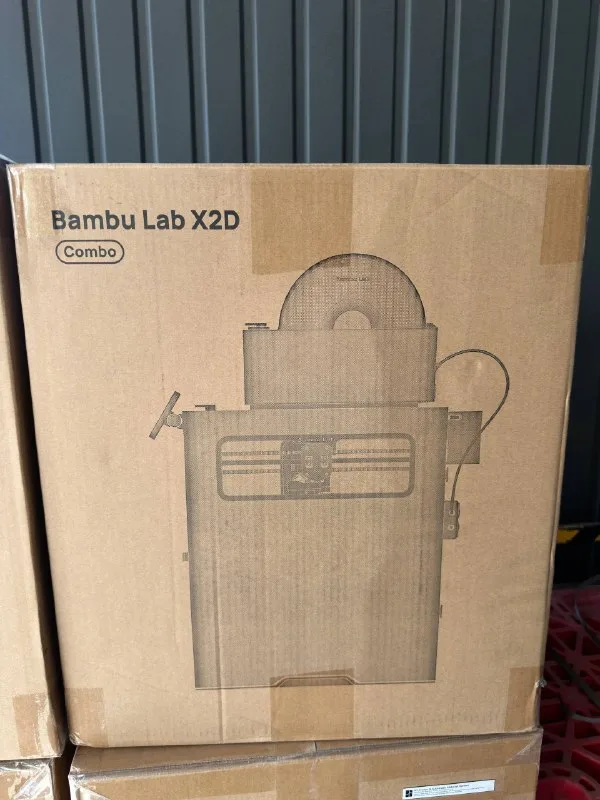 Bambu Lab X2D Combo в заводской коробке, новая европейская версия